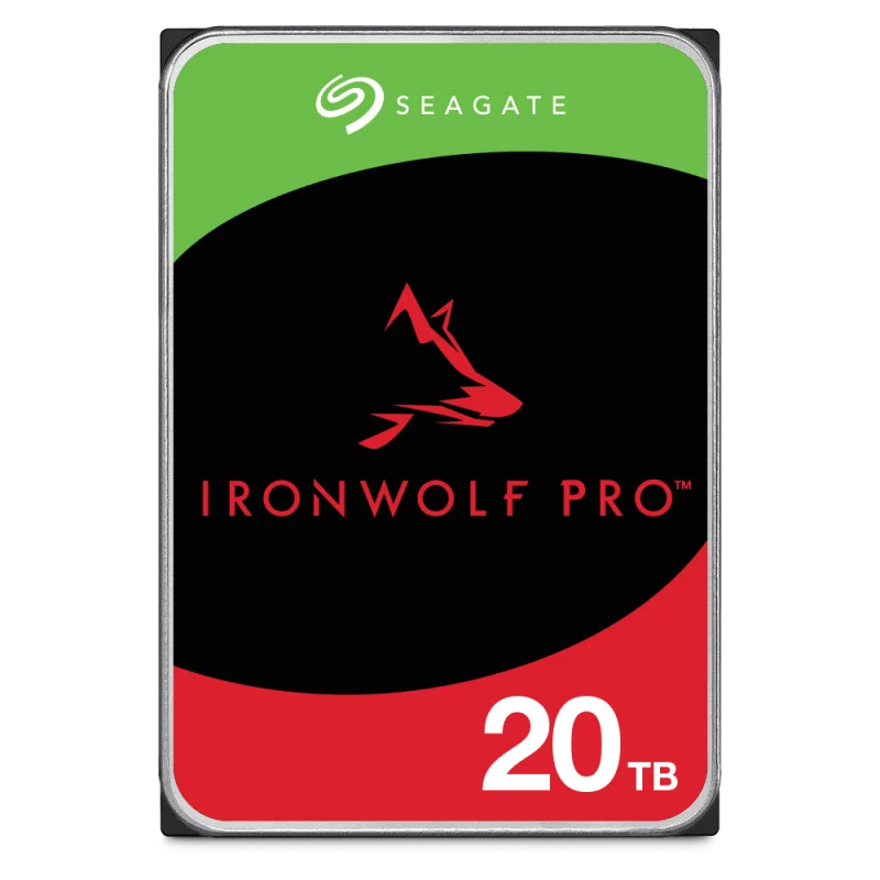 Seagate IronWolf Pro - 3.5" NAS HDD - 20TB SATA
