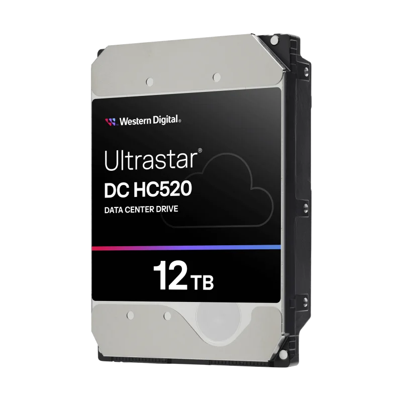 WD Ultrastar DC HC520 - 3.5" Enterprise HDD - 12TB SATA SE