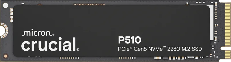 Crucial P510 - M.2 PCIe Gen5 NVMe SSD - 1TB
