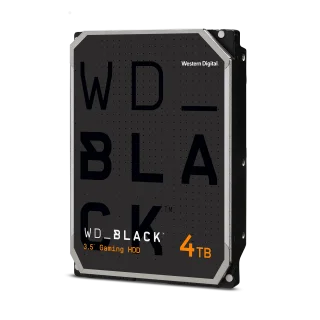 WD Black - 3.5" Desktop Performance HDD - 4TB SATA