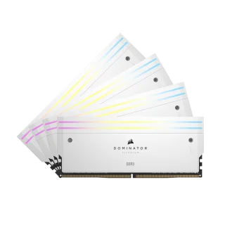 Corsair Dominator Titanium DDR5 6400MT/s CL32 - 64GB (4x16GB) White