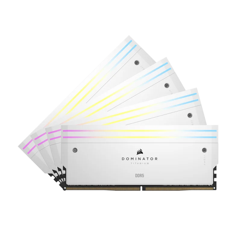 Corsair Dominator Titanium DDR5 6000MT/s CL36 - 64GB (4x16GB) White