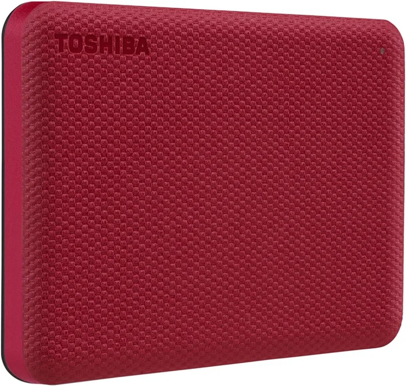 Toshiba Canvio Advance - External Portable HDD USB 3.0 - 2TB Red