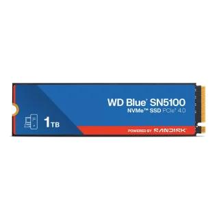 WD Blue SN5100 - M.2 PCIe Gen4 NVMe SSD - 1TB