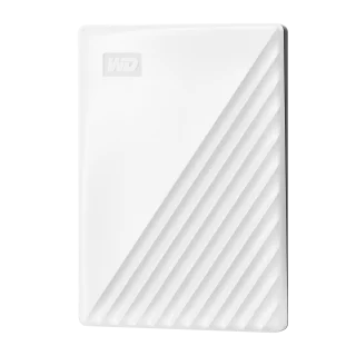 WD My Passport - External Portable HDD USB 3.0 - 1TB White