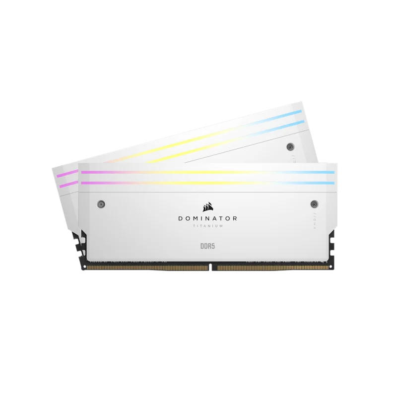 Corsair Dominator Titanium DDR5 6400MT/s CL32 - 64GB (2x32GB) White