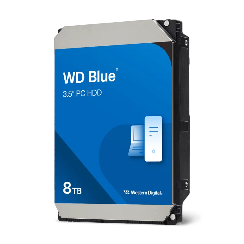 WD Blue - 3.5" Desktop HDD - 8TB SATA