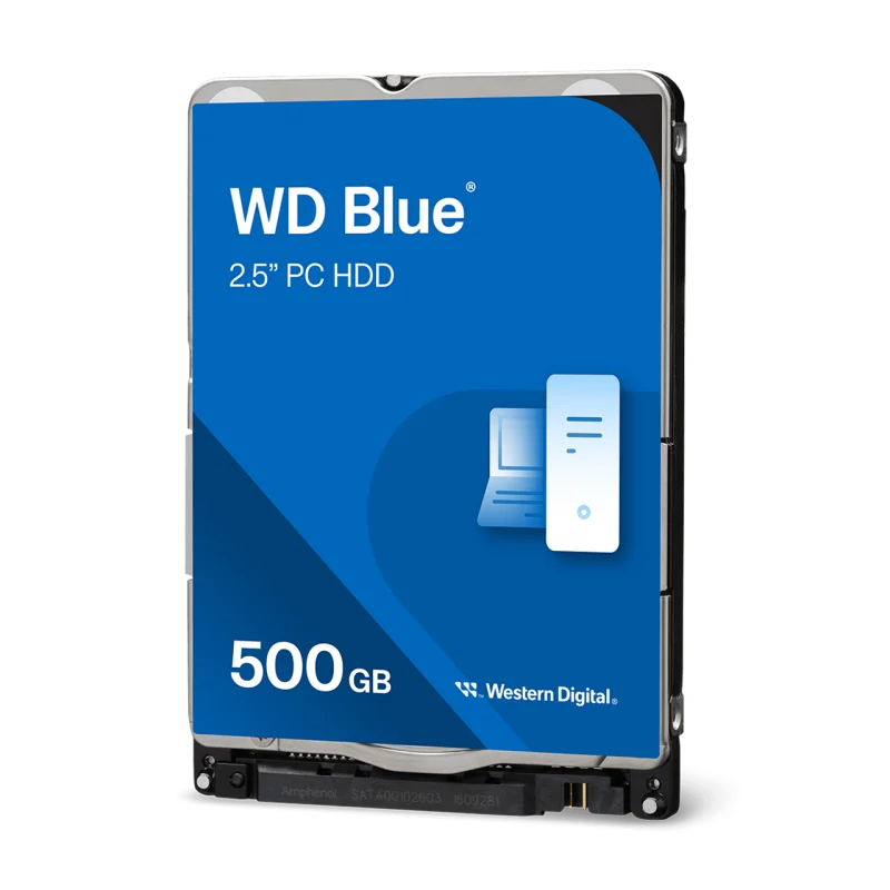 WD Blue - 2.5" Mobile HDD - 500GB SATA