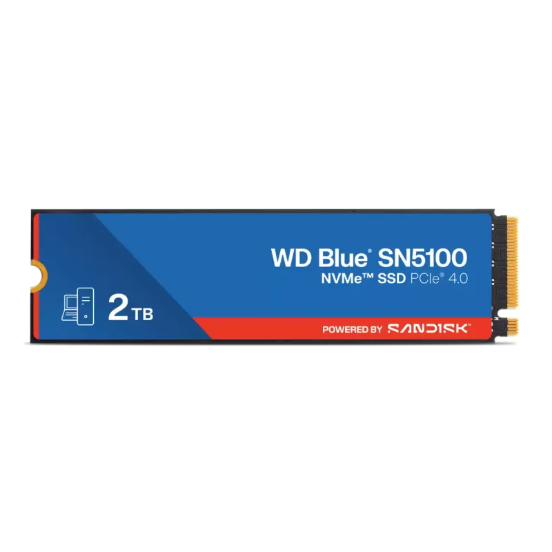 WD Blue SN5100 - M.2 PCIe Gen4 NVMe SSD - 2TB