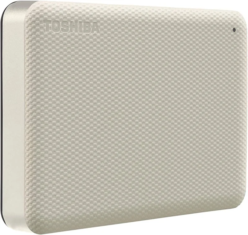 Toshiba Canvio Advance - External Portable HDD USB 3.0 - 4TB White