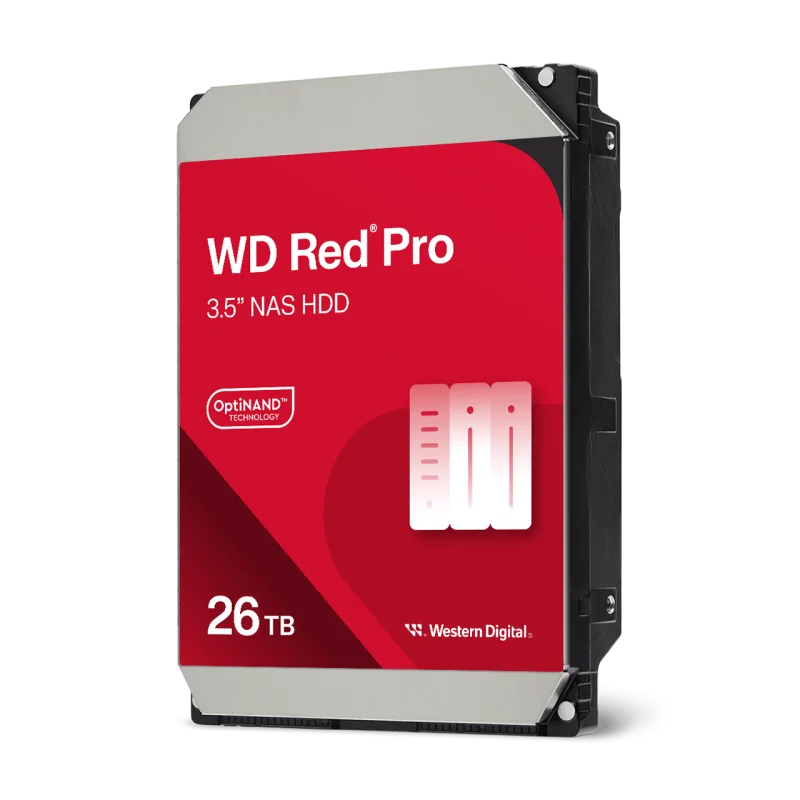 WD Red Pro - 3.5" NAS HDD - 26TB SATA