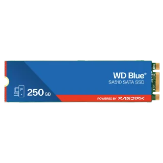 WD Blue SA510 - M.2 SATA SSD - 250GB