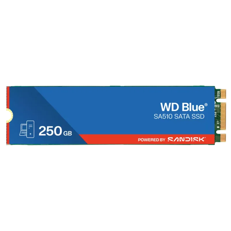 WD Blue SA510 - M.2 SATA SSD - 250GB