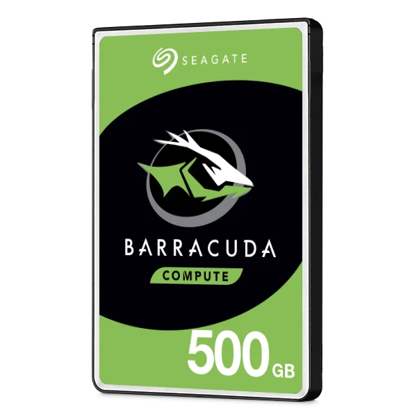Seagate BarraCuda - 2.5" Laptop HDD - 500GB SATA