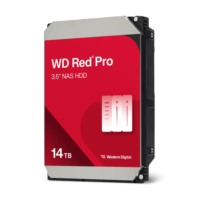 WD Red Pro - 3.5" NAS HDD - 14TB SATA