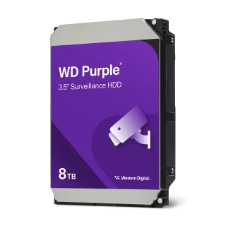 WD Purple - 3.5" Surveillance HDD - 8TB SATA