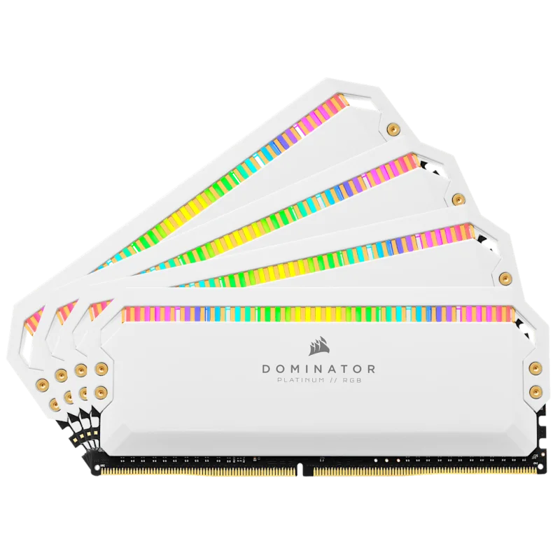 Corsair Dominator Platinum RGB DDR4 3200MHz CL16 - 32GB (4x8GB) White