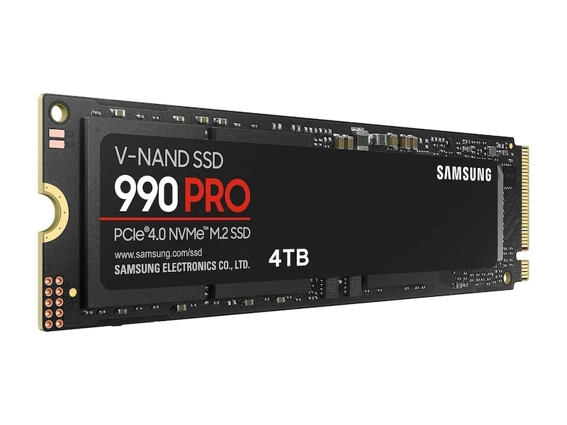Samsung 990 Pro - M.2 PCIe Gen4 NVMe SSD - 4TB