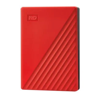 WD My Passport - External Portable HDD USB 3.0 - 5TB Red