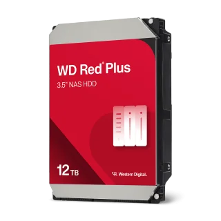 WD Red Plus - 3.5" NAS HDD - 12TB SATA