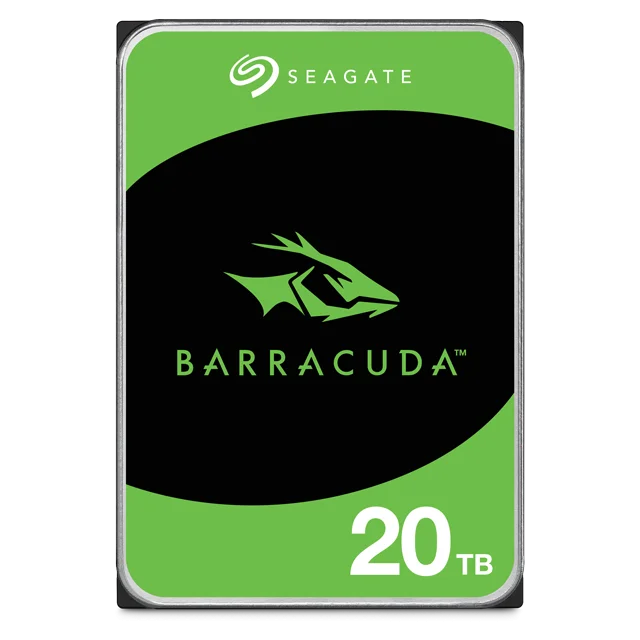 Seagate BarraCuda - 3.5" Desktop HDD - 20TB SATA
