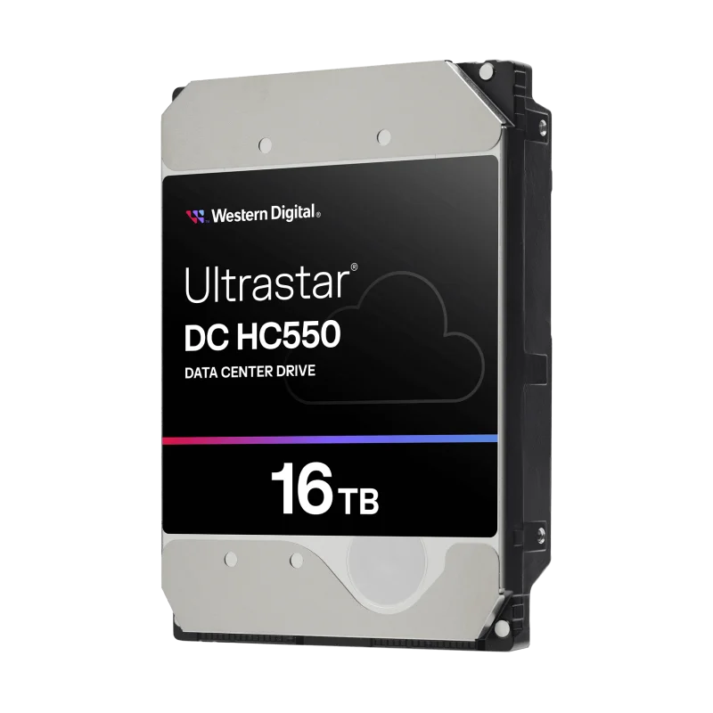 WD Ultrastar DC HC550 - 3.5" Enterprise HDD - 16TB SAS SE
