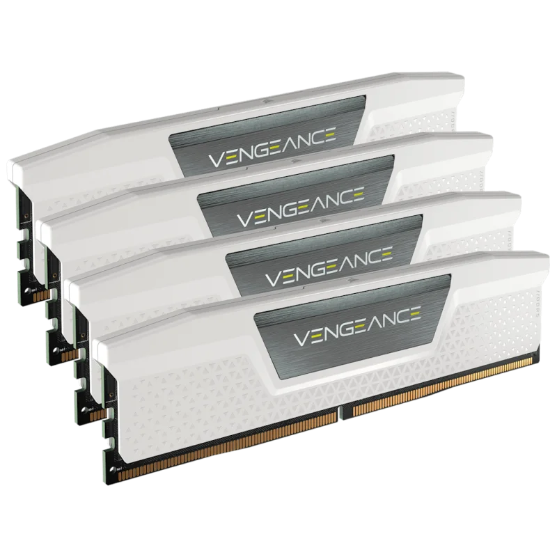 Corsair Vengeance DDR5 6400MT/s CL32 - 64GB (4x16GB) White