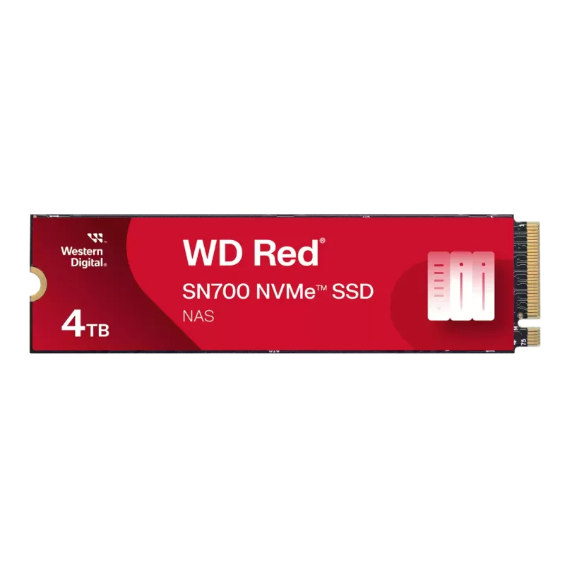 WD Red SN700 - M.2 PCIe Gen3 NVMe SSD - 4TB