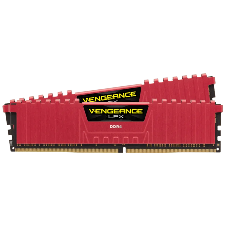 Corsair Vengeance LPX DDR4 2666MHz CL16 - 32GB (2x16GB) Red