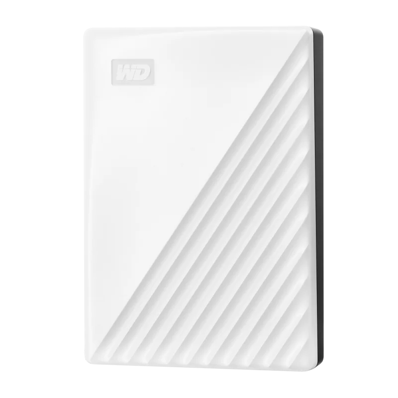 WD My Passport - External Portable HDD USB 3.0 - 5TB White