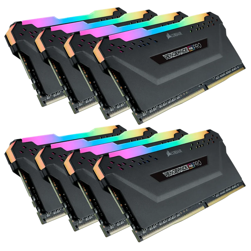 Corsair Vengeance RGB Pro DDR4 3200MHz CL16 - 256GB (8x32GB)