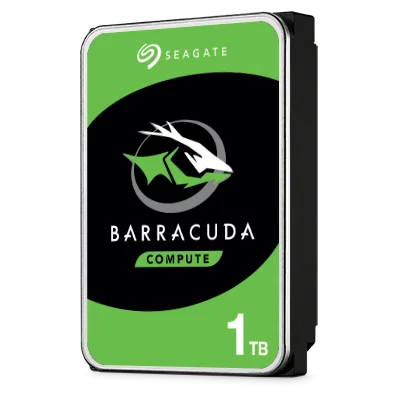 Seagate BarraCuda - 3.5" Desktop HDD - 1TB SATA