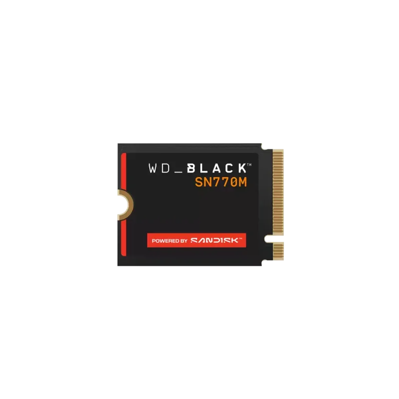 WD Black SN770M - M.2 2230 PCIe Gen4 NVMe SSD - 500GB