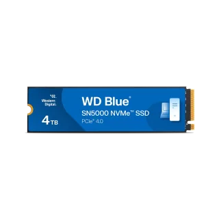 WD Blue SN5000 - M.2 PCIe Gen4 NVMe SSD - 4TB