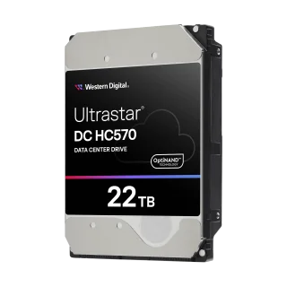 WD Ultrastar DC HC570 - 3.5" Enterprise HDD - 22TB SATA SE