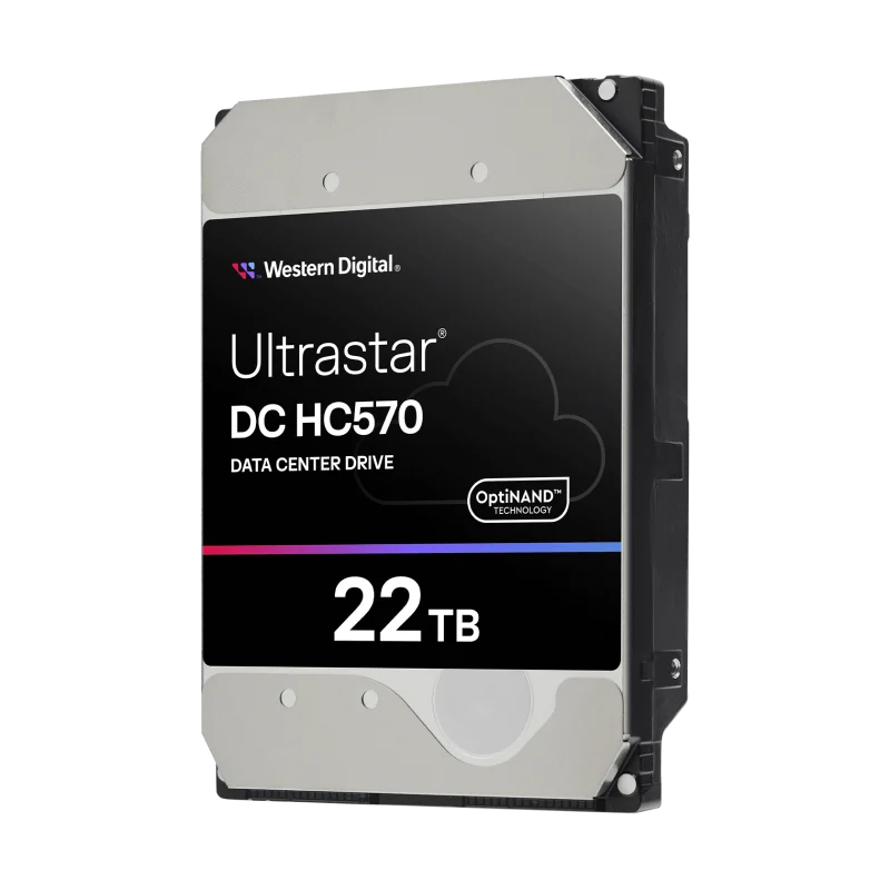 WD Ultrastar DC HC570 - 3.5" Enterprise HDD - 22TB SAS SE
