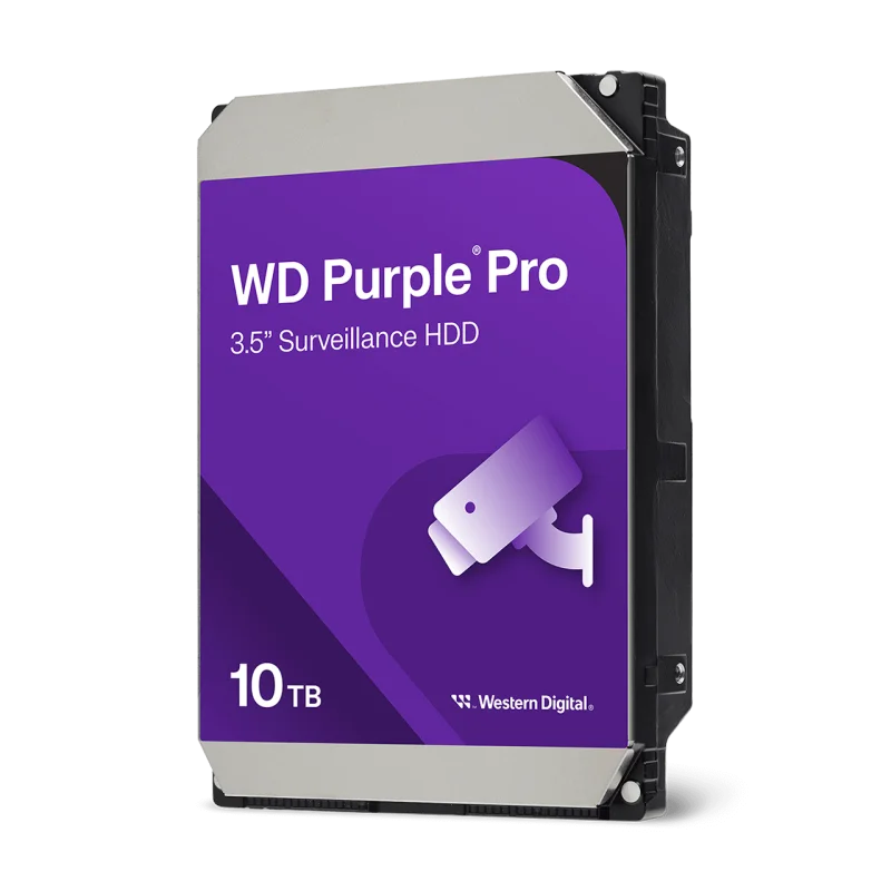 WD Purple Pro - 3.5" Surveillance HDD - 10TB SATA
