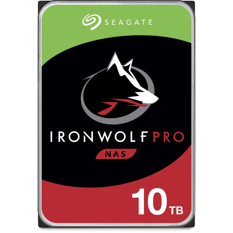 Seagate IronWolf Pro - 3.5" NAS HDD - 10TB SATA