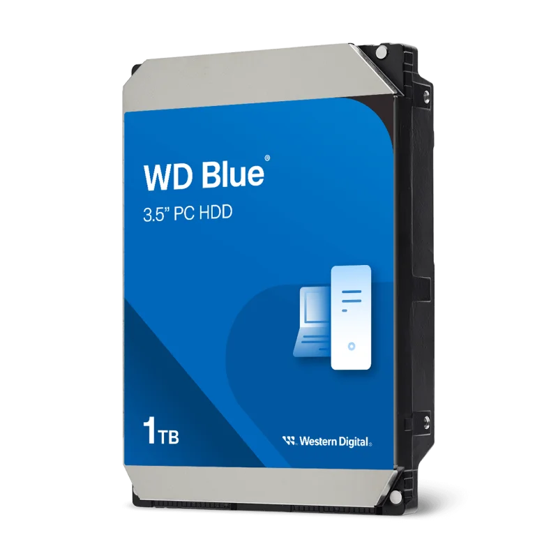 WD Blue - 3.5" Desktop HDD - 1TB SATA