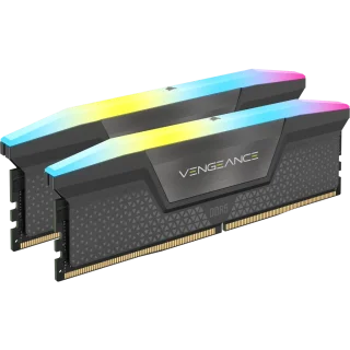 Corsair Vengeance RGB DDR5 6000MT/s CL30 - 64GB (2x32GB) Gray