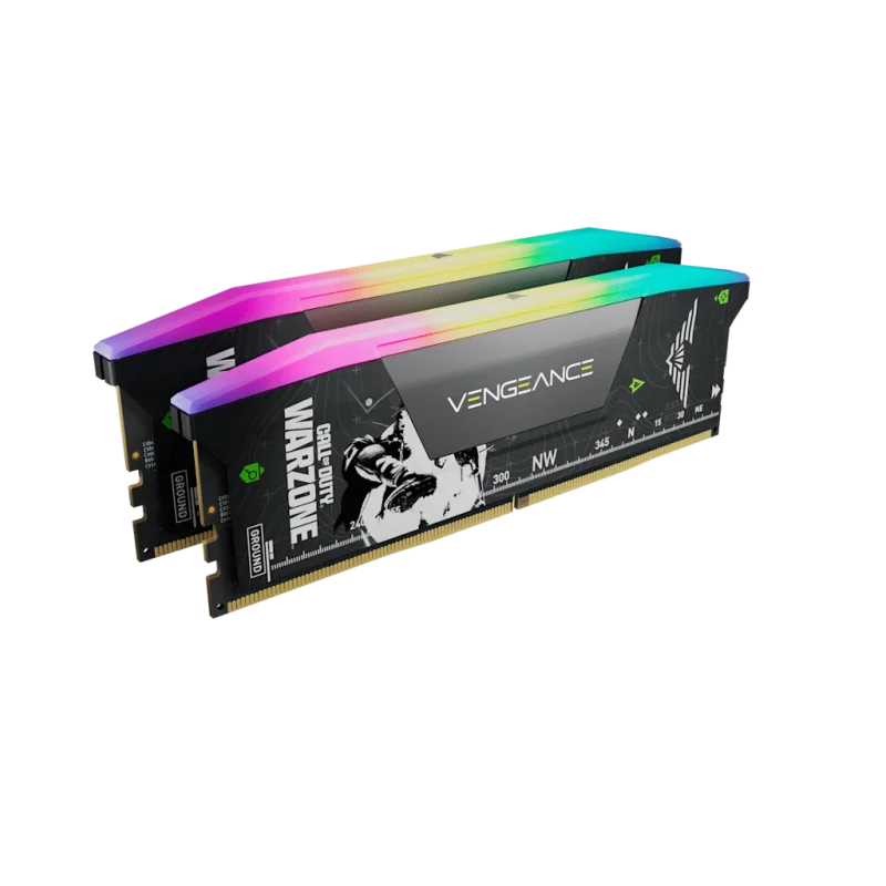 Corsair Vengeance RGB DDR5 6400MT/s CL32 - 32GB (2x16GB) Gray