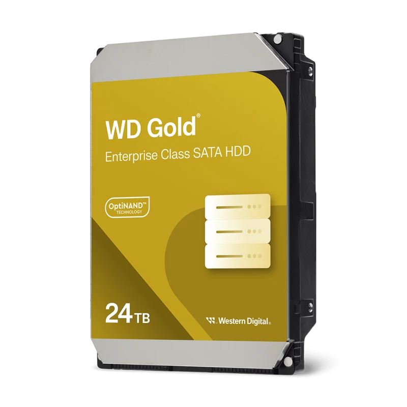 WD Gold - 3.5" Enterprise HDD - 24TB SATA