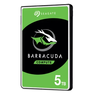 Seagate BarraCuda - 2.5" Laptop HDD - 5TB SATA