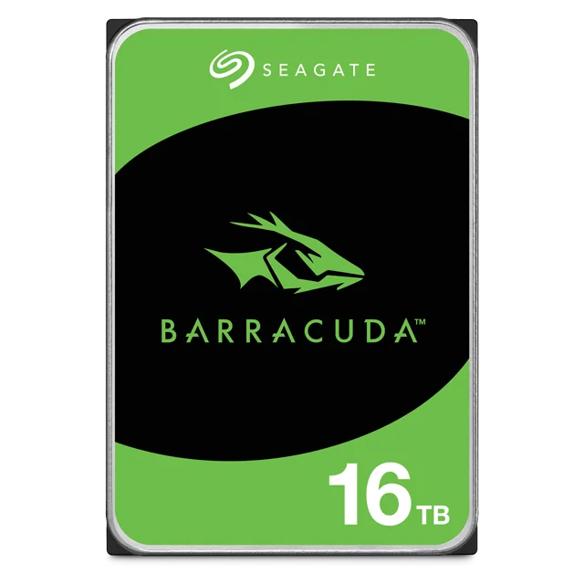 Seagate BarraCuda - 3.5" Desktop HDD - 16TB SATA