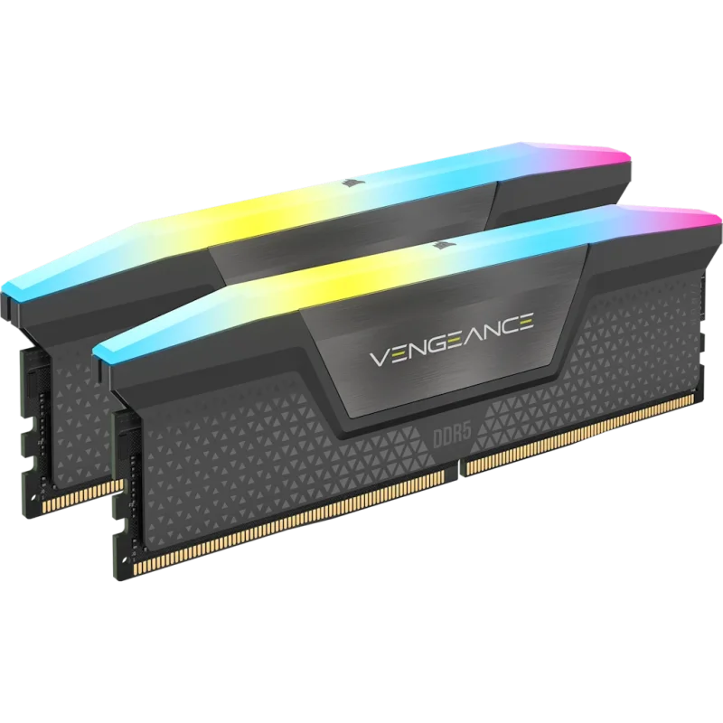 Corsair Vengeance RGB DDR5 6000MT/s CL36 - 96GB (2x48GB) Gray