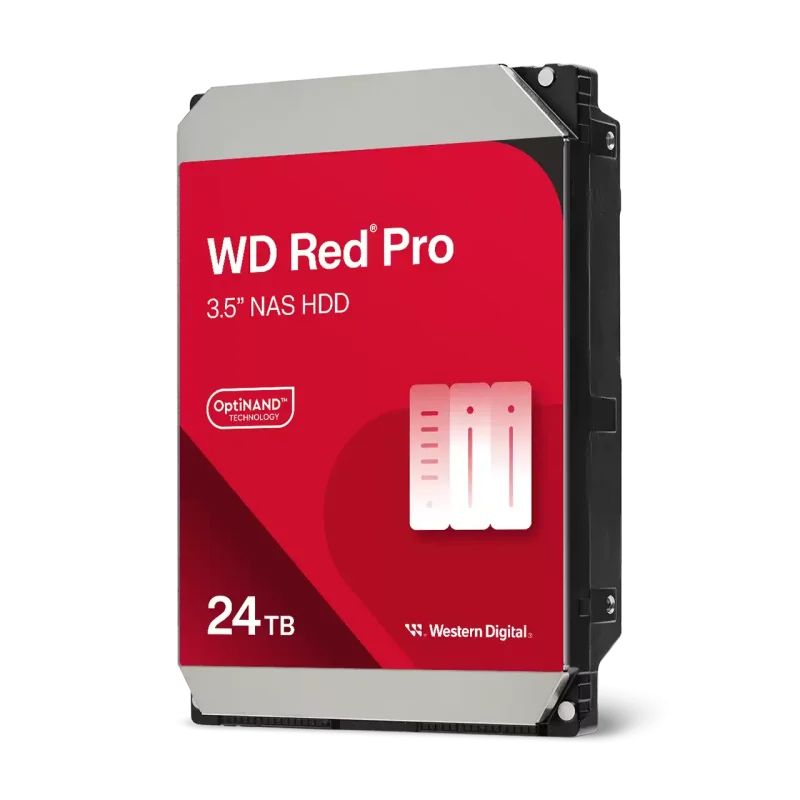 WD Red Pro - 3.5" NAS HDD - 24TB SATA