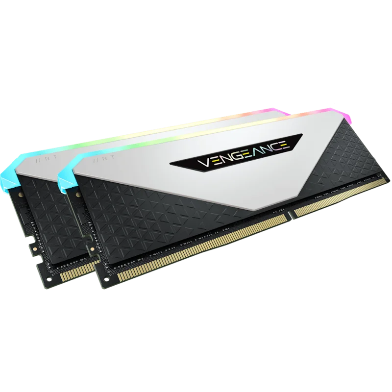 Corsair Vengeance RGB RT DDR4 3200MHz CL16 - 64GB (2x32GB) White