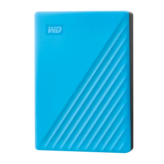 WD My Passport - External Portable HDD USB 3.0 - 6TB Blue