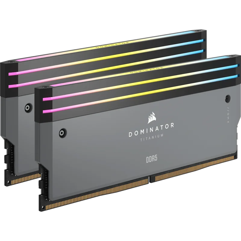 Corsair Dominator Titanium DDR5 6000MT/s CL30 - 96GB (2x48GB) Gray