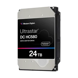 WD Ultrastar DC HC580 - 3.5" Enterprise HDD - 24TB SATA SE